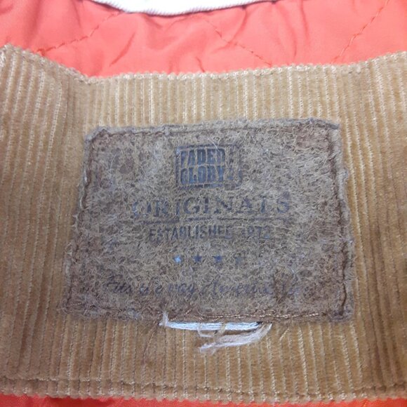 Faded Glory Men's Medium Corduroy Chore Jacket Quilted Lined Y2K 90s READ - Picture 2 of 15